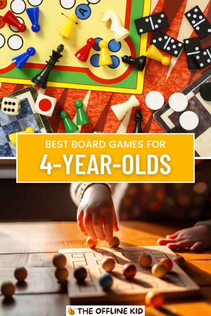 board games for 4 year olds pin