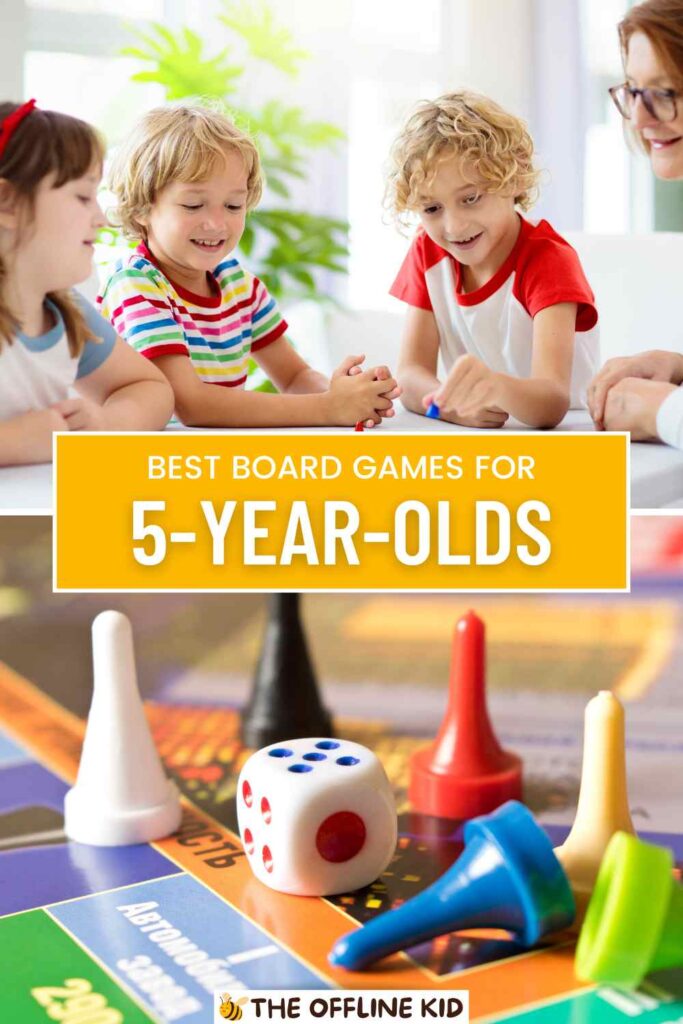 board games for 5 year olds pin