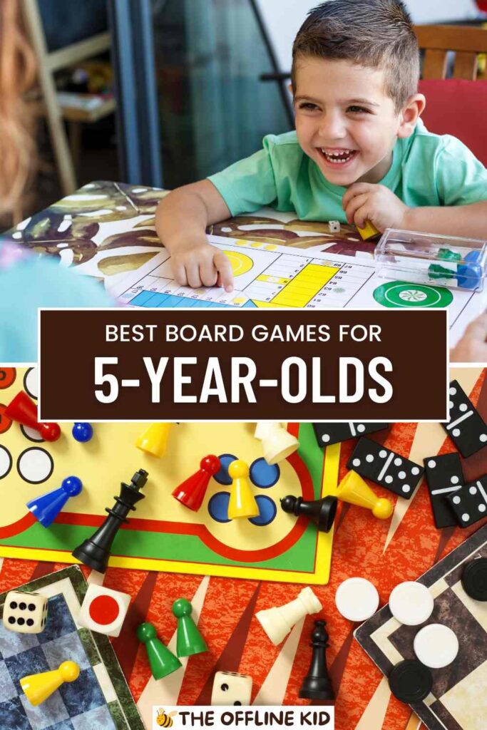 board games for 5 year olds pin