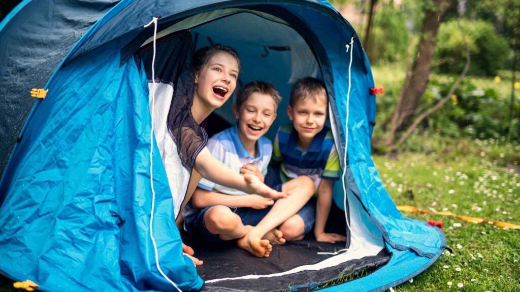 camping with kids