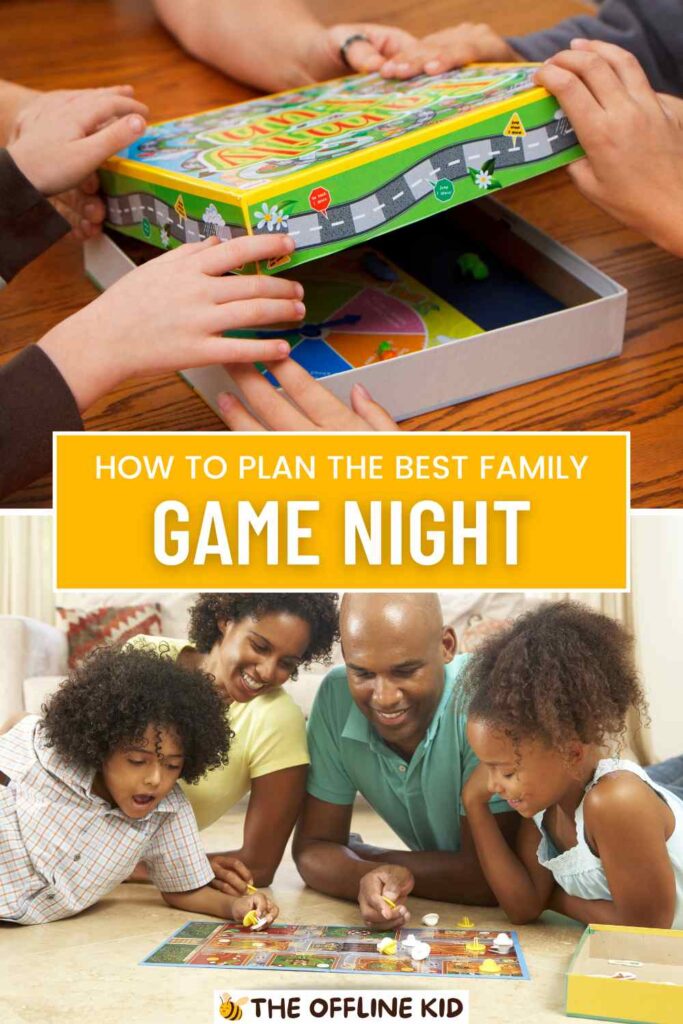 family board game night pin