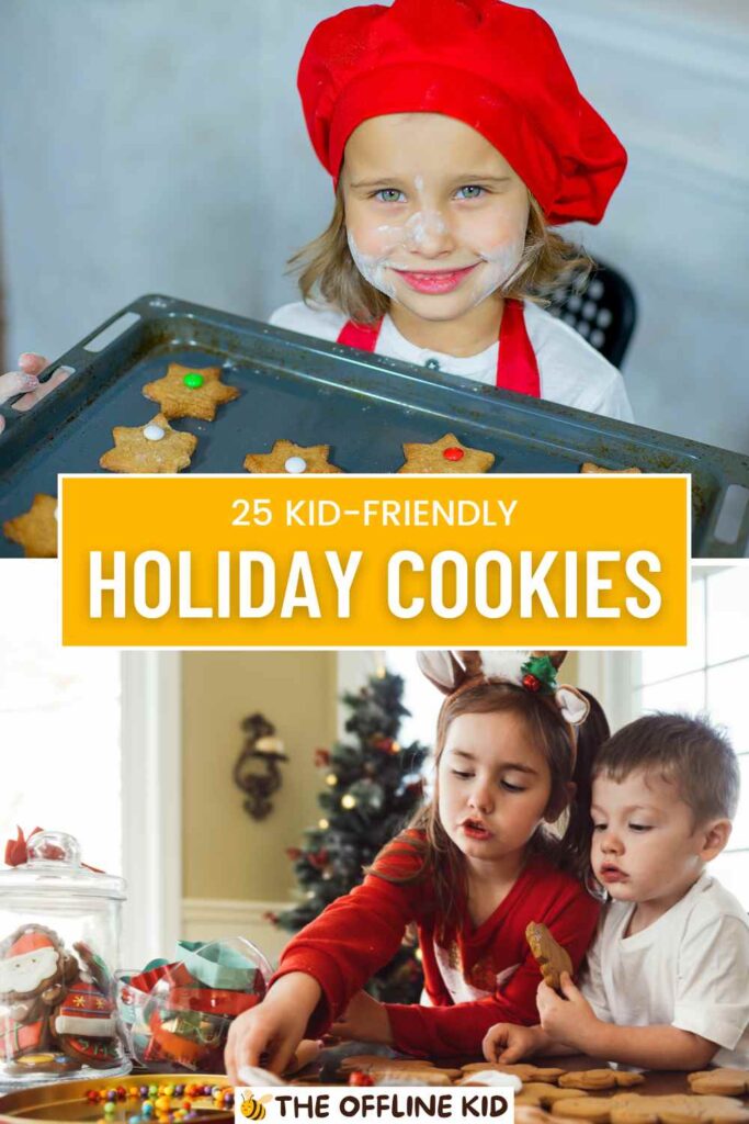 holiday cookies for kids pin