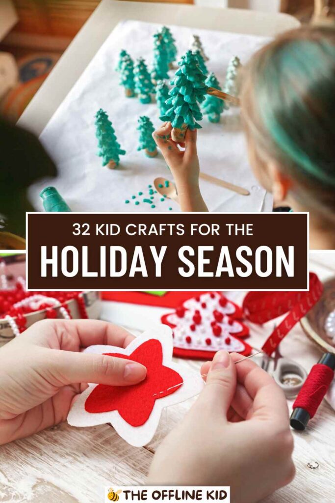 holiday crafts for kids pin