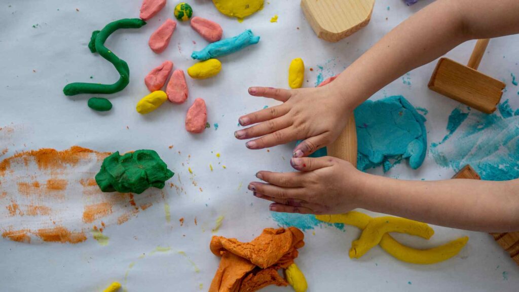 homemade playdough