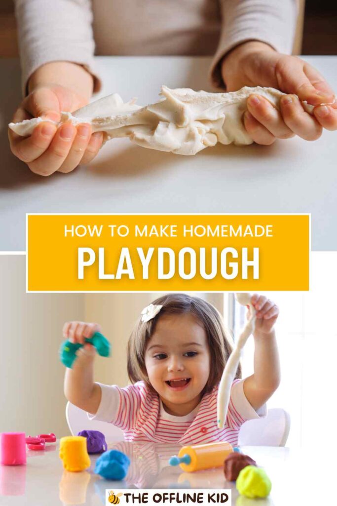 how to make homemade play dough pin