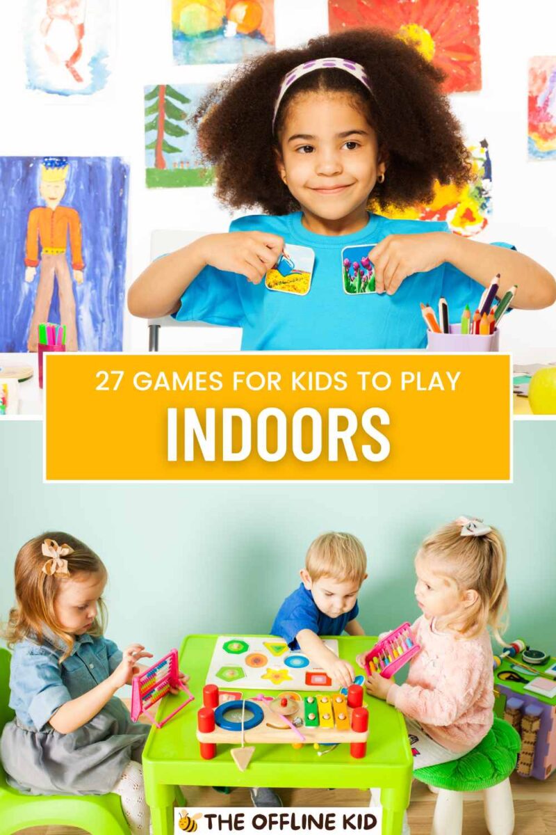 27 Games for Kids to Play in the House