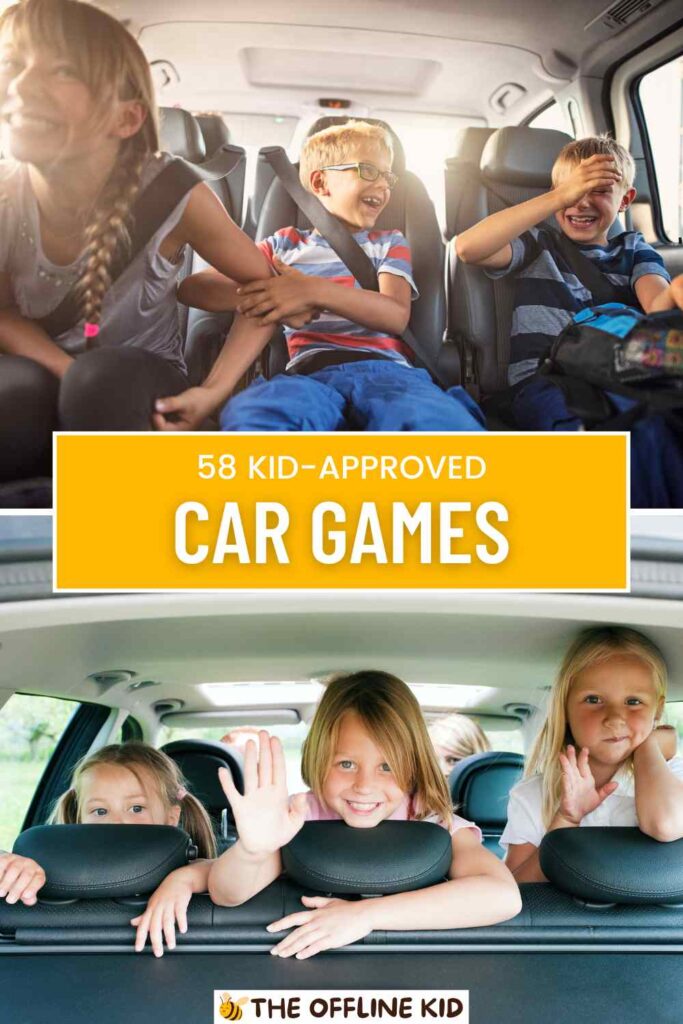 kid games in the car pin