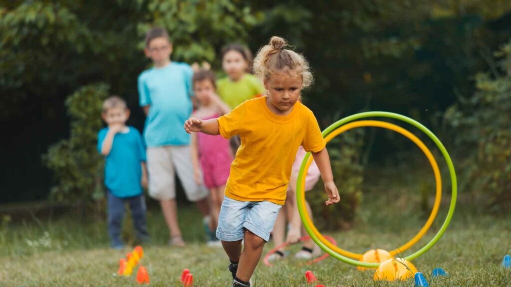 kid outdoor games