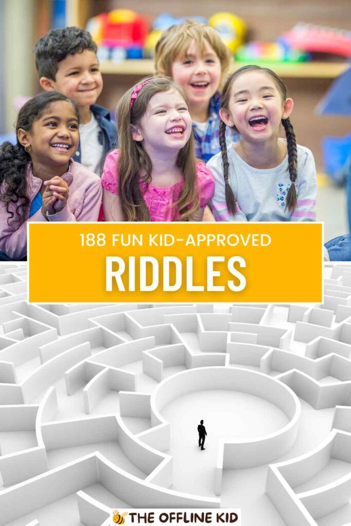 kid riddles pin