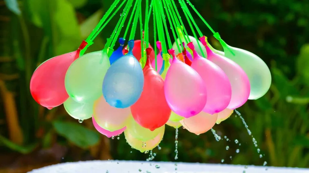 plan a fun water balloon fight