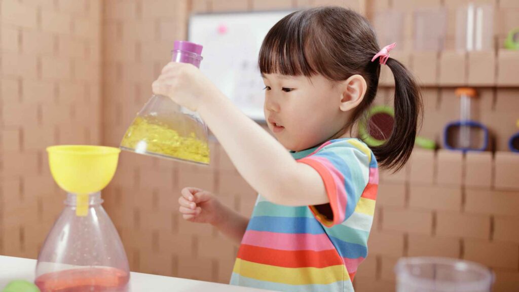 science experiments with toddlers