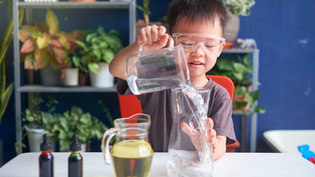 science experiments with toddlers