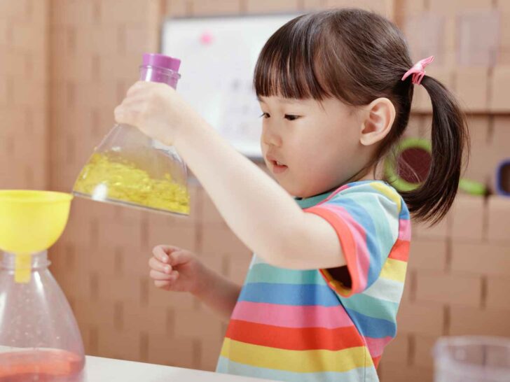 science experiments with toddlers