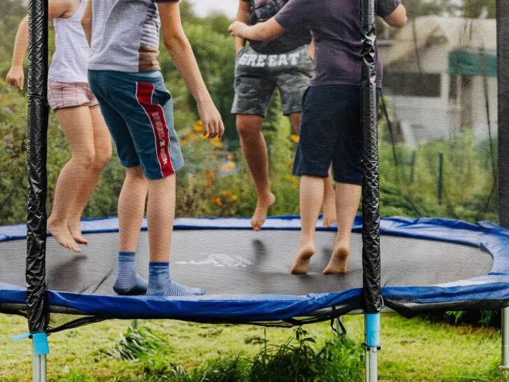 trampoline games