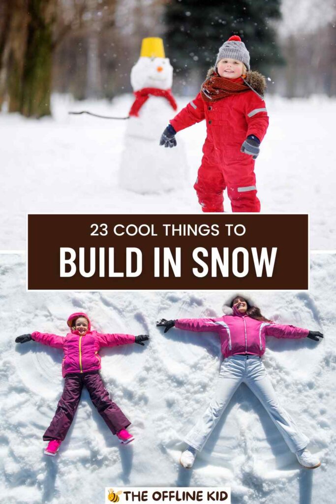 what to build in the snow pin