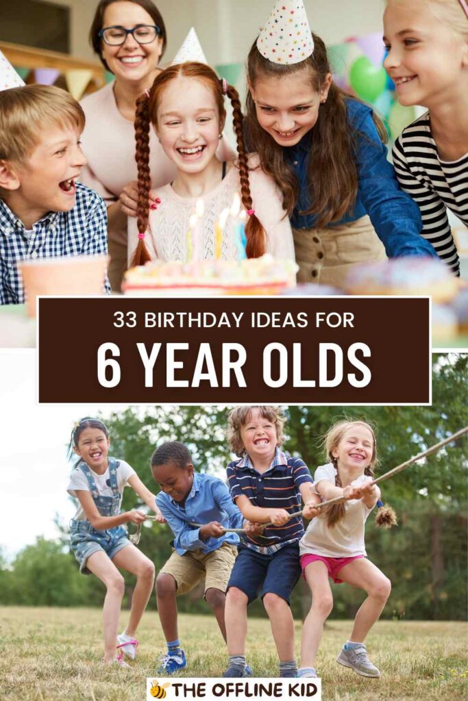 birthday party for 6 year old pin