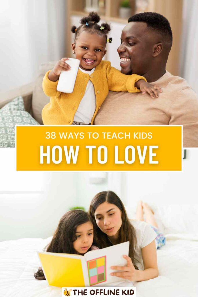 how to teach kids how to love pin