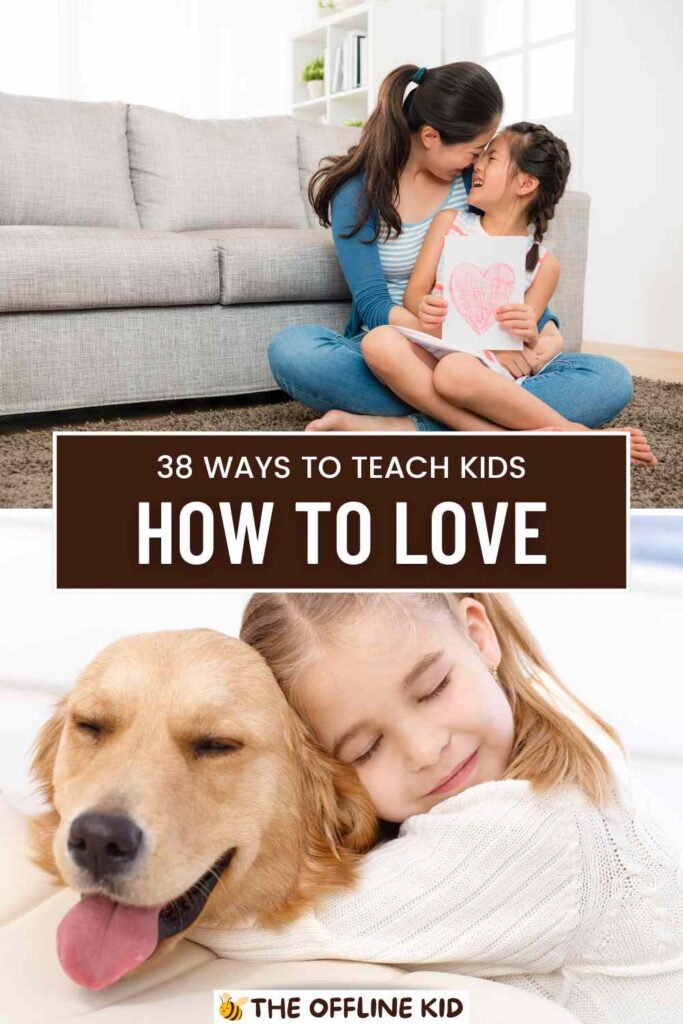 how to teach kids how to love pin