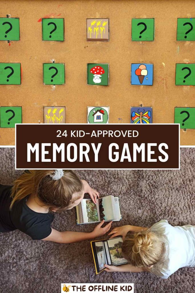 kid memory games pin