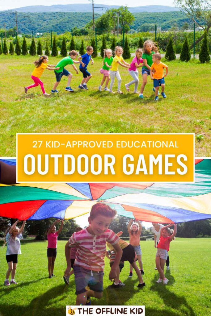 outdoor games that are educational pin