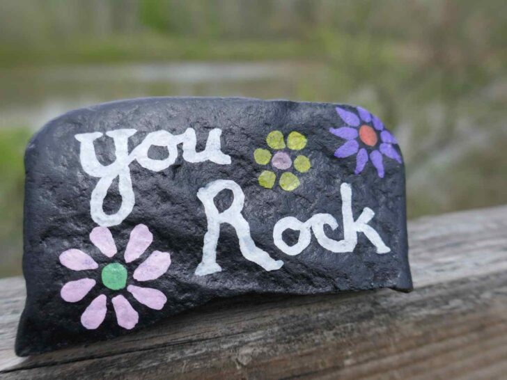 positive painted rocks