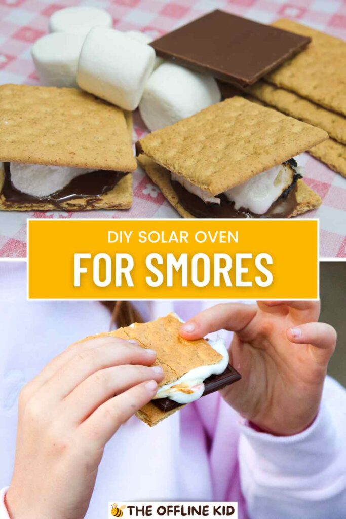 solar oven for smores pin