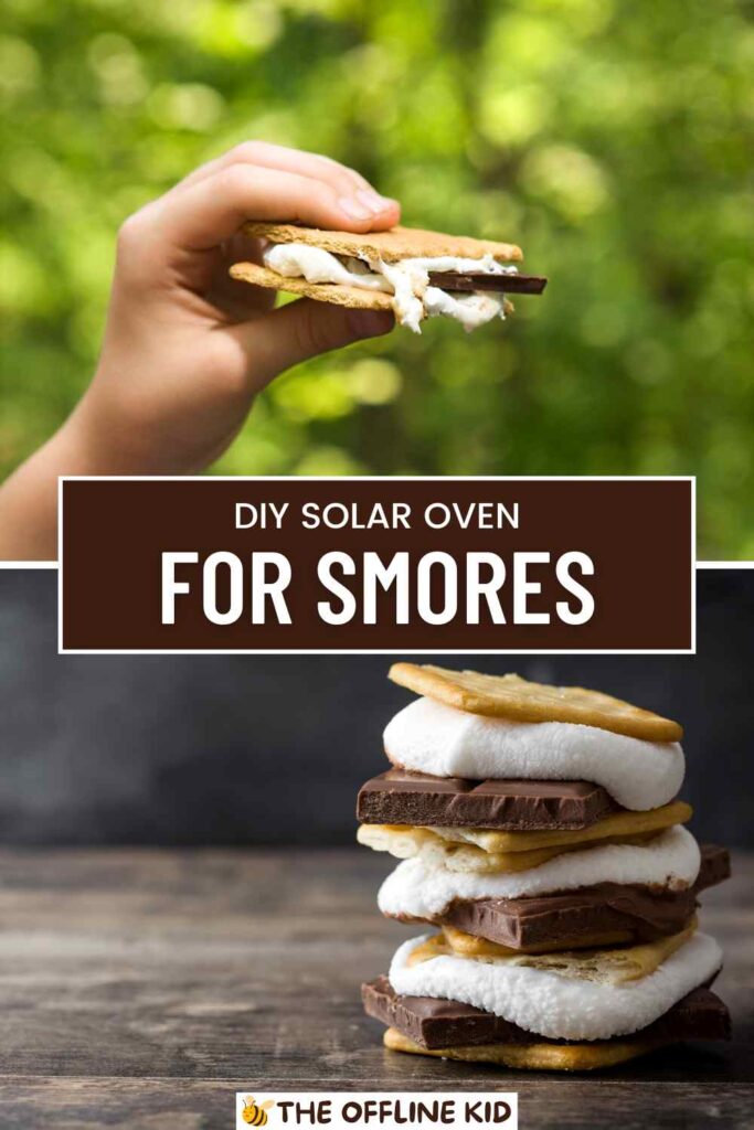 solar oven for smores pin