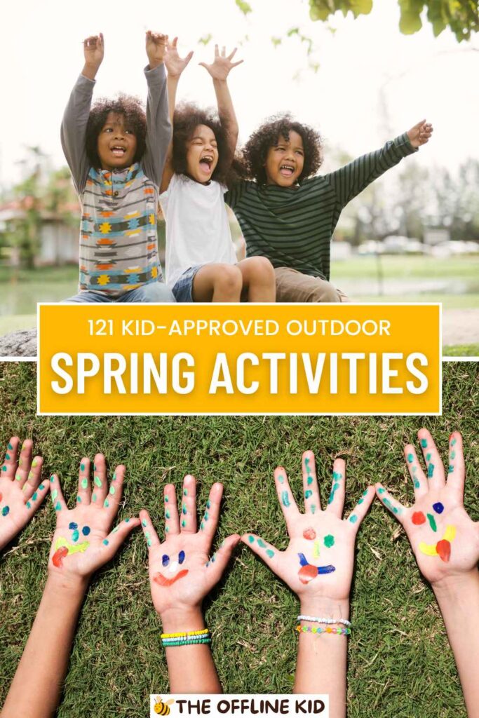 spring outdoor activities pin