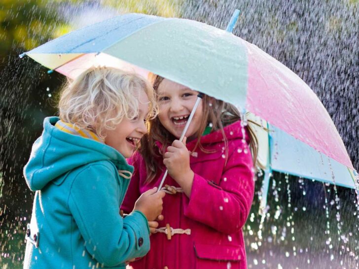 weather station with kids