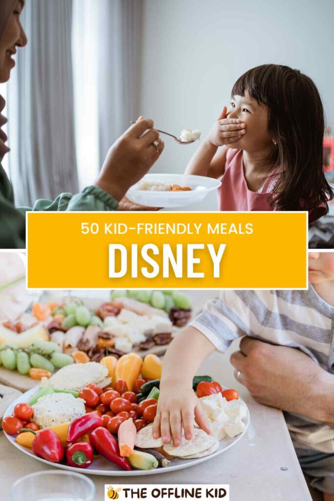 Disney meals with kids pin