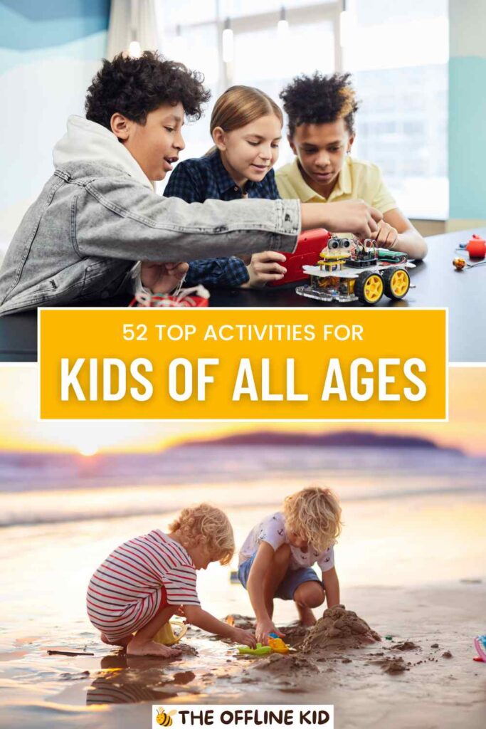 activities for kids of all ages pin