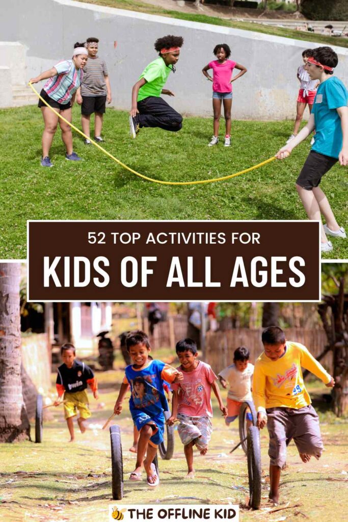 activities for kids of all ages pin