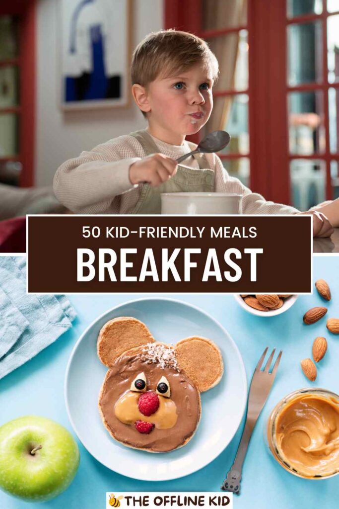 breakfast meals with kids pin