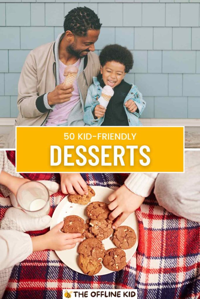 desserts with kids pin