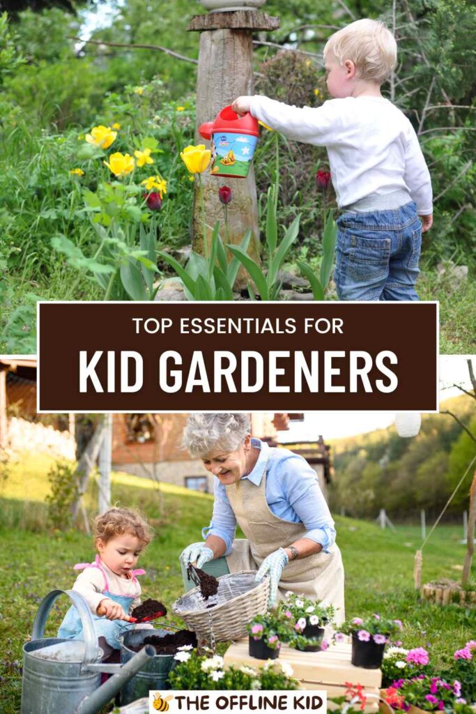 gardening for kids pin