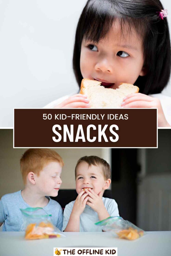 snacks with kids pin