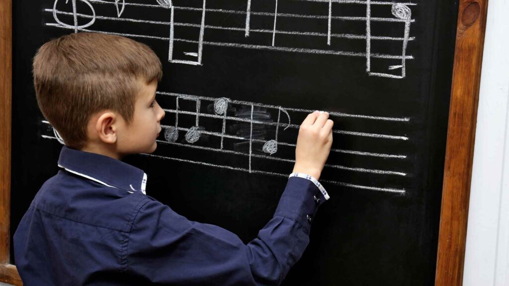 teach kid how to write music