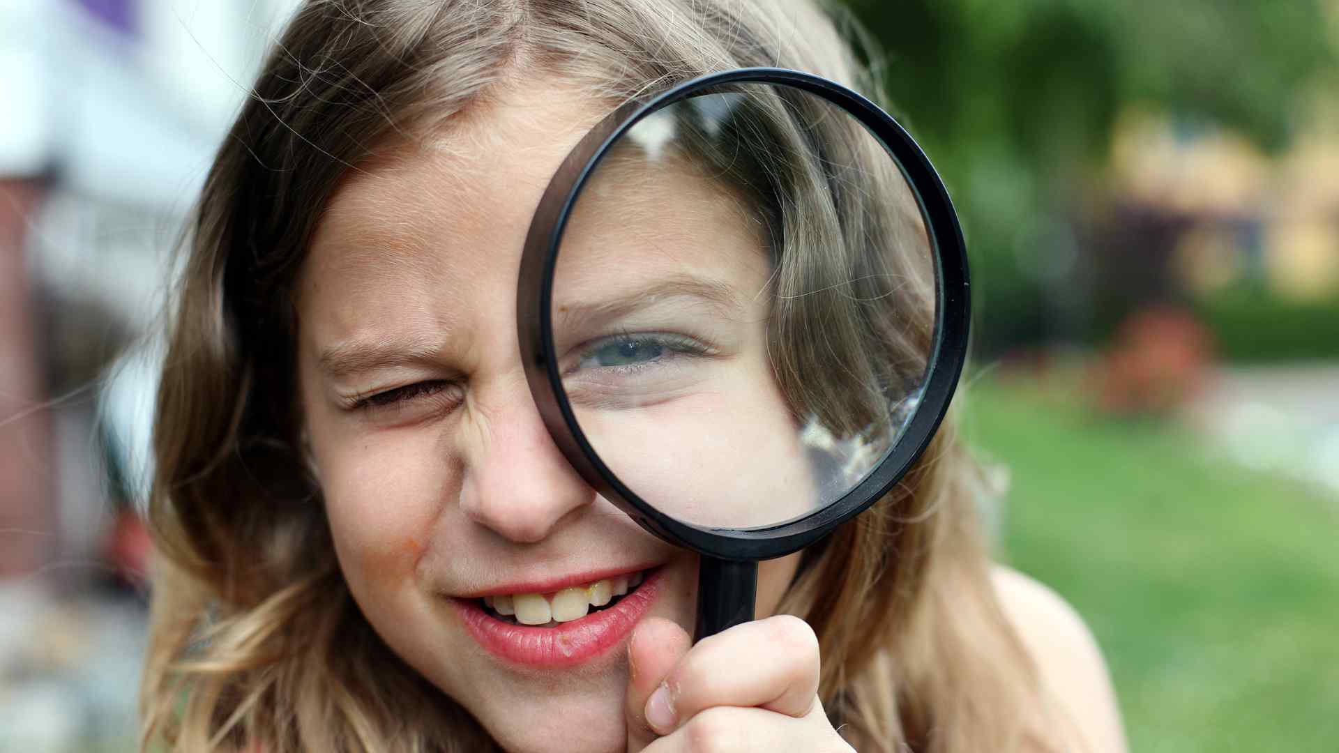 Child transitioning from tablet time to outdoor play after a screen time warning